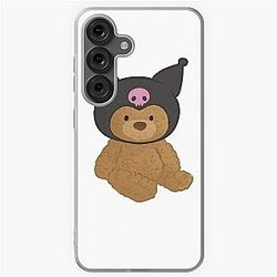 Kuromi Teddy Bear Samsung Soft Case