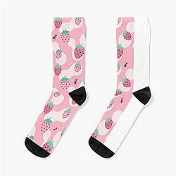 Kuromi Strawberry Classic Sleeveless Socks
