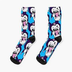 Kuromi Socks with Grills
