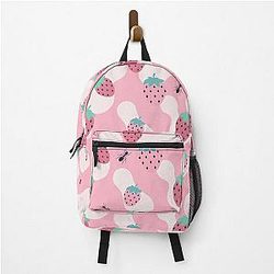 Kuromi Strawberry Classic Art Sleeveless Backpack