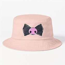 Kuromi Bow Bucket Hat