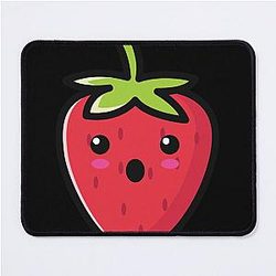 Kuromi Strawberry Mousepad