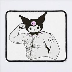 Kuromi Dad Body Mouse Pad