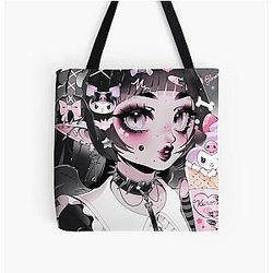 Kuromi Angel All Over Print Tote Bag