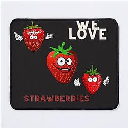 Kuromi Strawberry Mousepad