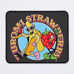 Kuromi Strawberry Mousepad