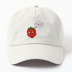 Angry Kuromi Strawberry Dad Hat