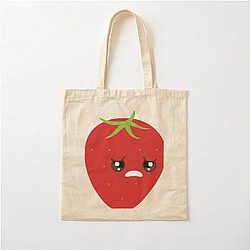 Kuromi Strawberry Cotton Tote Bag