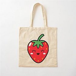 Kuromi Strawberry Cotton Tote Bag