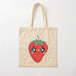 Kuromi Strawberry Cotton Tote Bag