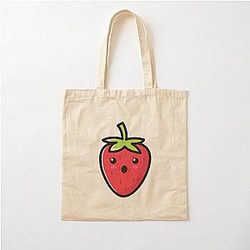 Kuromi Strawberry Cotton Tote Bag