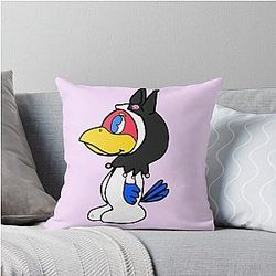 Kuromi Baby Jayhawk Throw Pillow