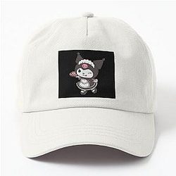 Gothic Kawaii Kuromi Adorable Design Dad Hat