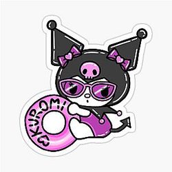 Kuromi Swimsuit Sticker