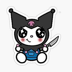 Chucky Kuromi Sticker
