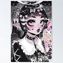 Kuromi Angel Poster