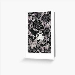 Kuromi Greeting Card