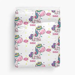 Kuromi Strawberry Hello Unicorn Classic Art Duvet Cover