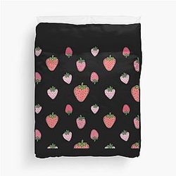 Kuromi Strawberry Duvet Cover