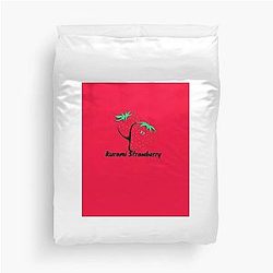 Kuromi Strawberry Red Classic T-Shirt Duvet Cover