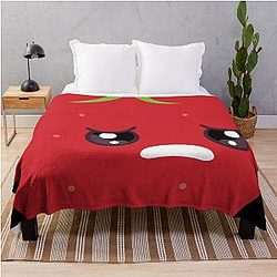 Kuromi Strawberry Throw Blanket
