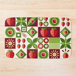 Kuromi Strawberry Bath Mat