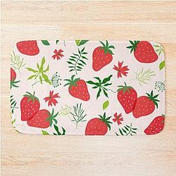 Kuromi Strawberry Bath Mat
