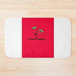Kuromi Strawberry Cute Kuromi Red Classic T-Shirt Bath Mat