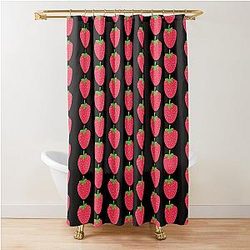 Kuromi Super Strawberry Classic Art by LD Shower Curtain