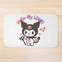 Kuromi Love Bath Mat
