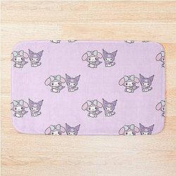 Kuromi and My Melody Bath Mat