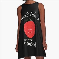 Kuromi Strawberry A Line Dress