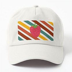 Kuromi Strawberry Classic Art by LD Dad Hat