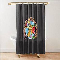 Kuromi strawberry Shower Curtain