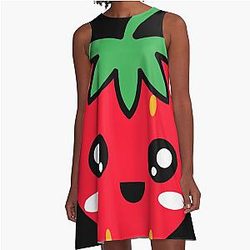Kuromi Strawberry A Line Dress