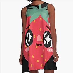 Kuromi Strawberry A Line Dress