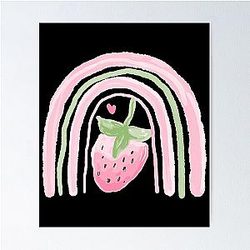 Kuromi Strawberry Poster