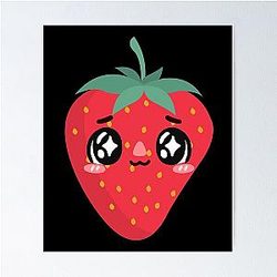 Kuromi Strawberry Poster