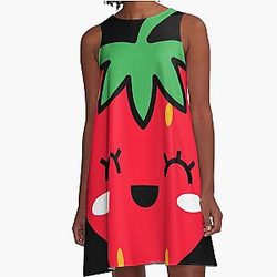 Kuromi Strawberry A Line Dress