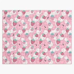 Kuromi Strawberry Classic Art Sleeveless Jigsaw Puzzle