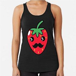 Kuromi Strawberry Racer Tank Top