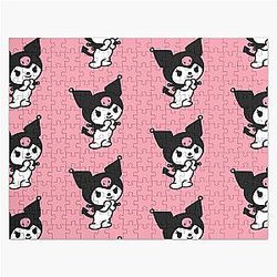 Kuromi's Secret Scheme Playful Design Jigsaw Puzzle
