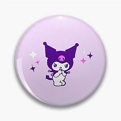 Kuromi Purple Pin