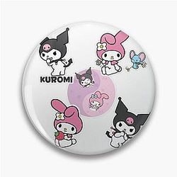 Kuromi and Melody Pin