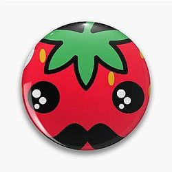 Kuromi Strawberry Pin