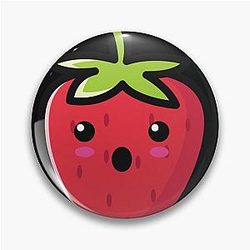 Kuromi Strawberry Pin