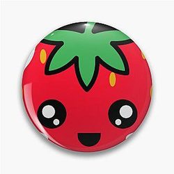 Kuromi Strawberry Pin