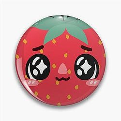 Kuromi Strawberry Pin
