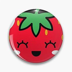 Kuromi Strawberry Pin