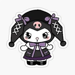 Kuromi Lolita Sticker